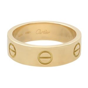 Cartier Love Ring in 18KT Yellow Gold